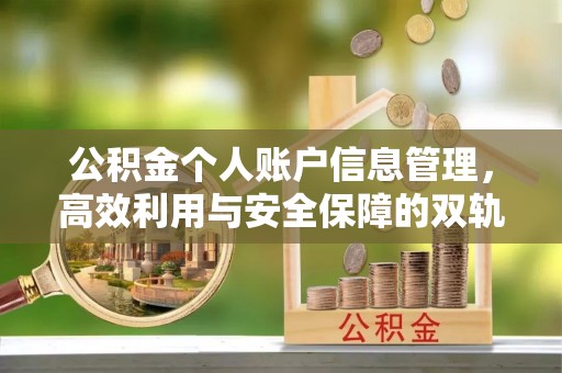 中沙公积金个人账户信息管理，高效利用与安全保障的双轨并行