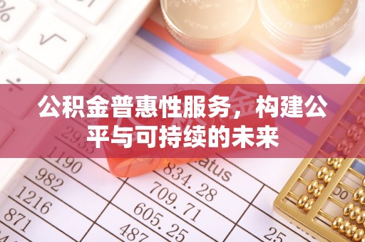 中沙公积金普惠性服务，构建公平与可持续的未来