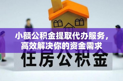 中沙小额公积金提取代办服务，高效解决你的资金需求