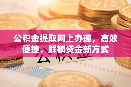中沙公积金提取网上办理，高效便捷，解锁资金新方式