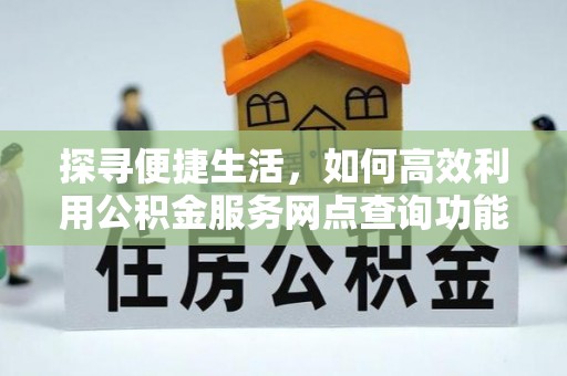 中沙探寻便捷生活，如何高效利用公积金服务网点查询功能