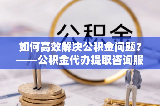 中沙如何高效解决公积金问题？——公积金代办提取咨询服务指南
