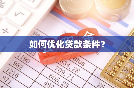 中沙如何优化贷款条件？