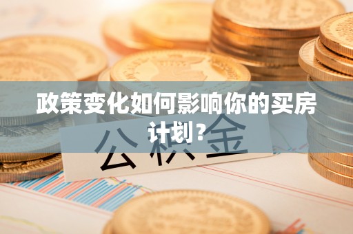 中沙政策变化如何影响你的买房计划？