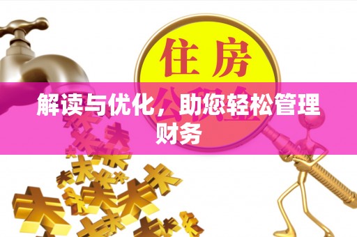 中沙解读与优化，助您轻松管理财务