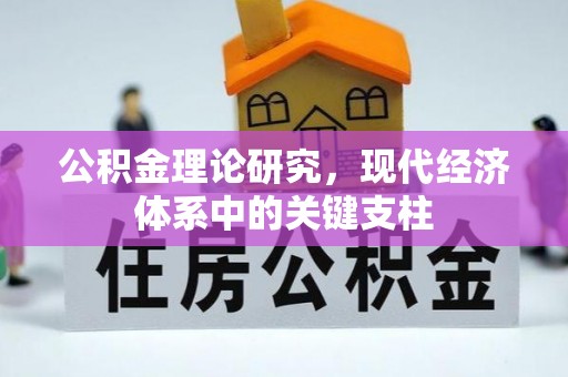 中沙公积金理论研究，现代经济体系中的关键支柱