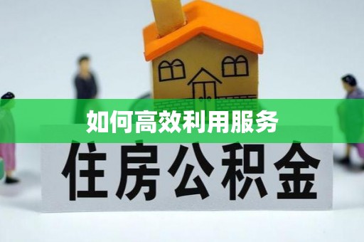 中沙如何高效利用服务