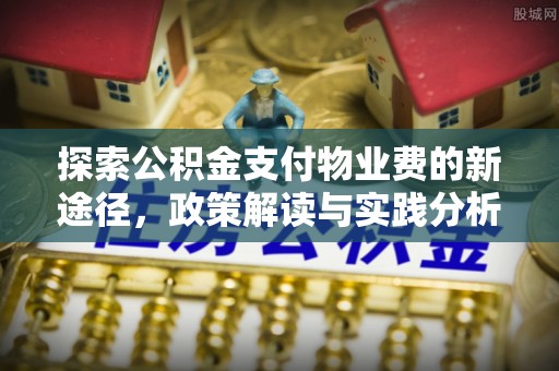 中沙探索公积金支付物业费的新途径，政策解读与实践分析