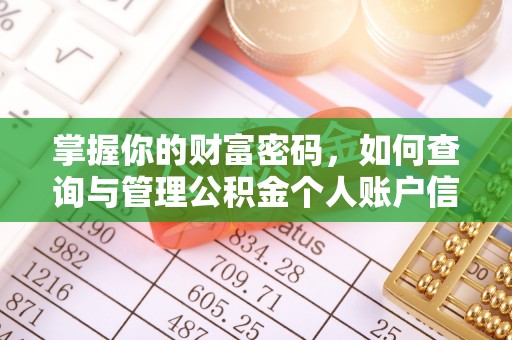 中沙掌握你的财富密码，如何查询与管理公积金个人账户信息