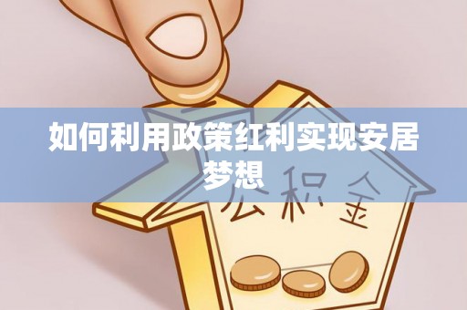 中沙如何利用政策红利实现安居梦想