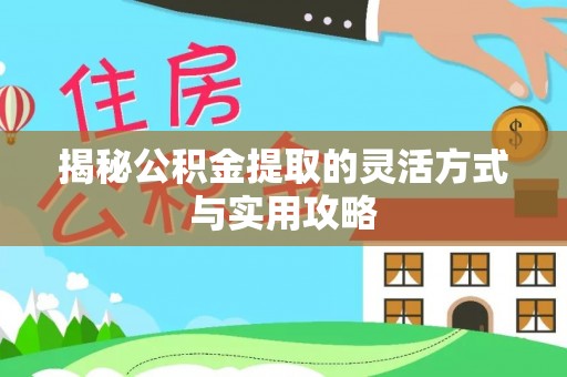 中沙揭秘公积金提取的灵活方式与实用攻略